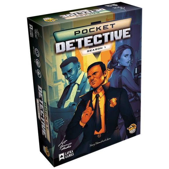 Pocket Detective Season 1 Card Game - Solve Intriguing Mysteries Anywhere! - Picture 1 of 4